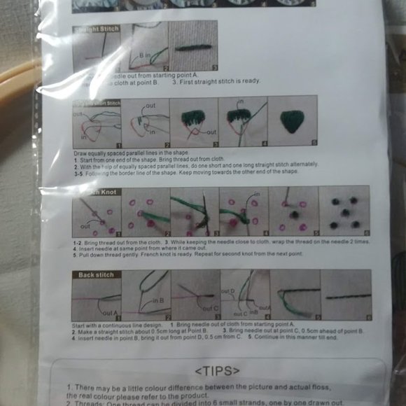 Embroidery Starter Kits for Beginners - Picture 5 of 5